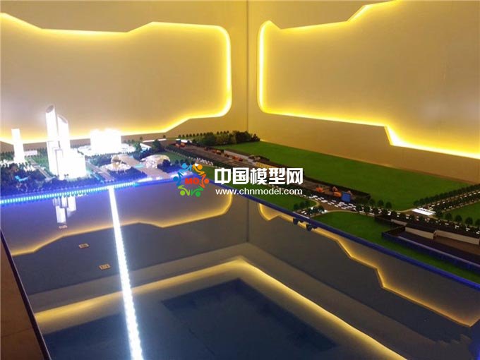 地铁7号线沙盘模型