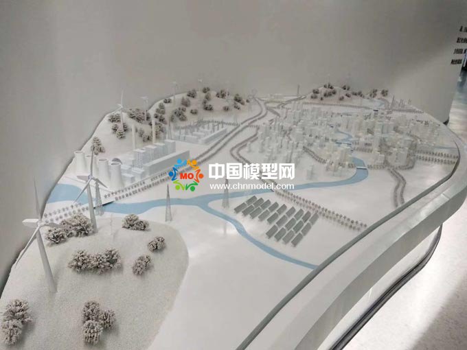 带电作业场景模拟沙盘模型