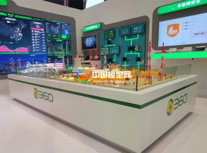 工业互联网安全态势感知平台沙盘模型