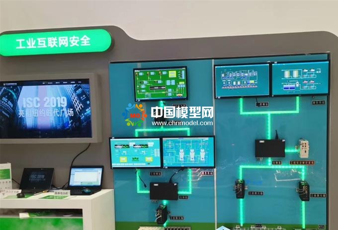 工业互联网安全态势感知平台沙盘模型