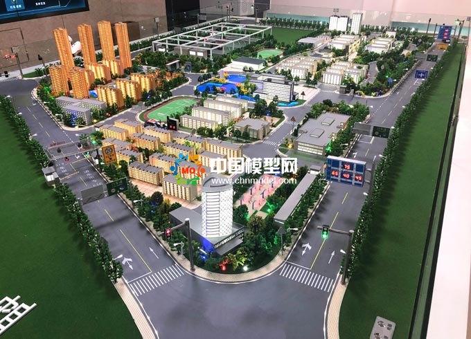 学院智能交通实训系统沙盘模型