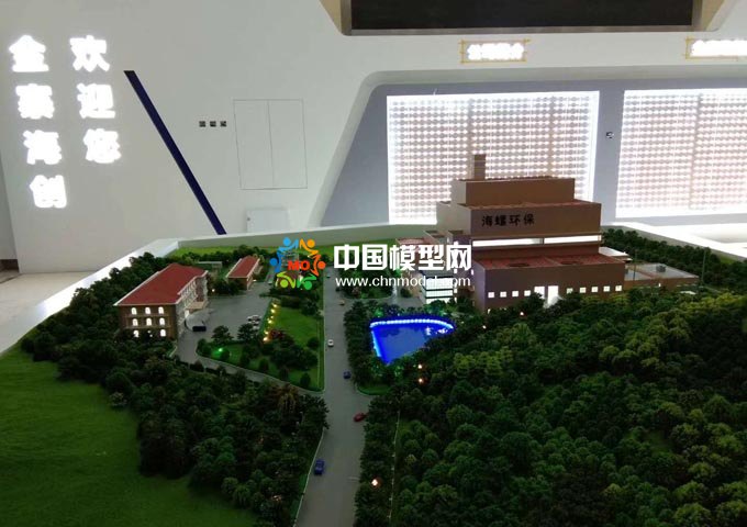 生活垃圾焚烧发电项目沙盘模型