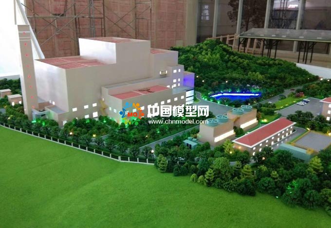 生活垃圾焚烧发电项目沙盘模型