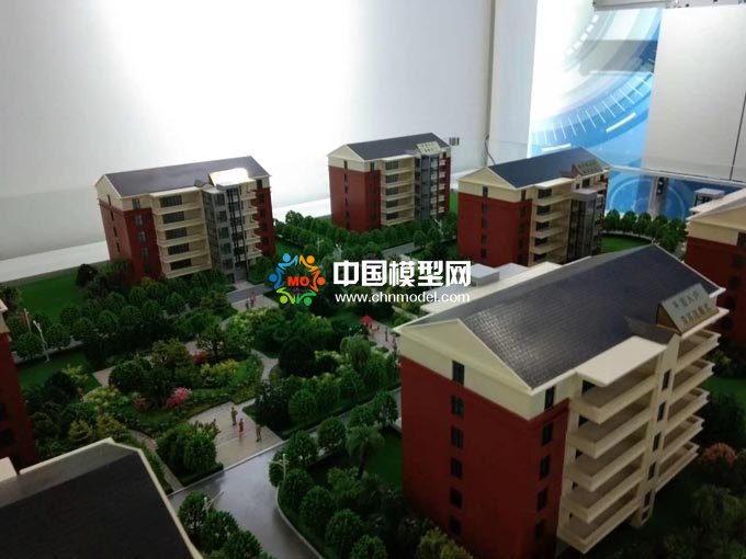 老旧小区加装电梯沙盘模型