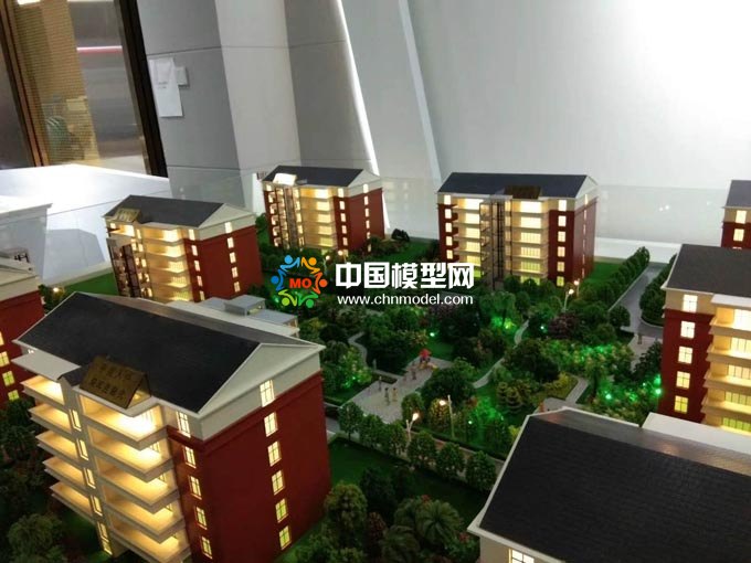 老旧小区加装电梯沙盘模型
