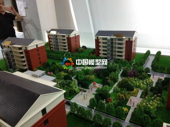 老旧小区加装电梯沙盘模型