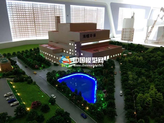 生活垃圾焚烧发电项目沙盘模型