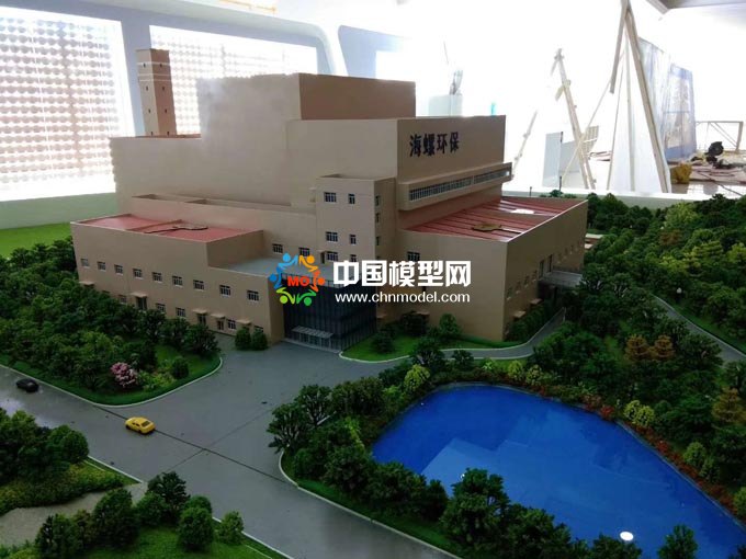 生活垃圾焚烧发电项目沙盘模型