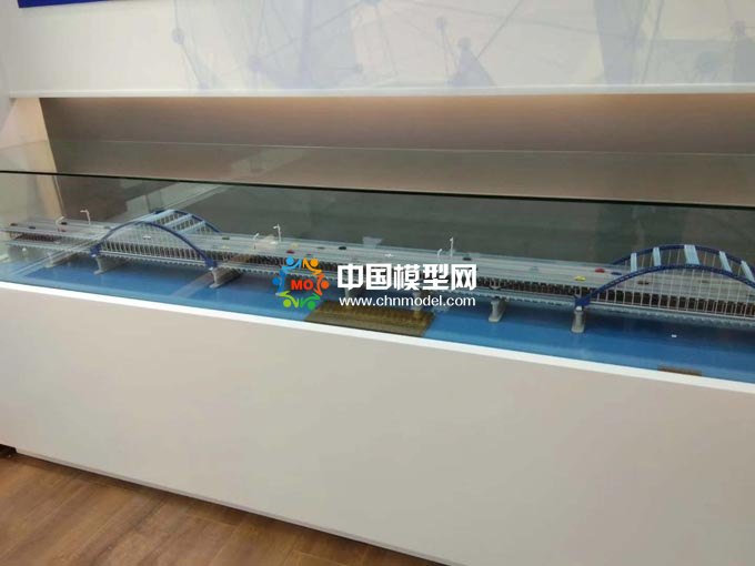 桥梁沙盘模型展播