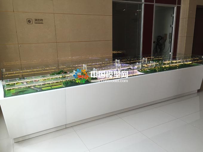 高速公路桥沙盘模型