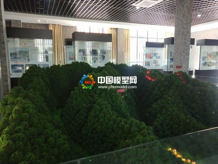 联合搜救场景模拟沙盘模型