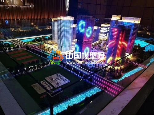 建筑模型设计分析与环境景观完美搭配