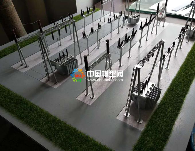 小型变电站沙盘模型