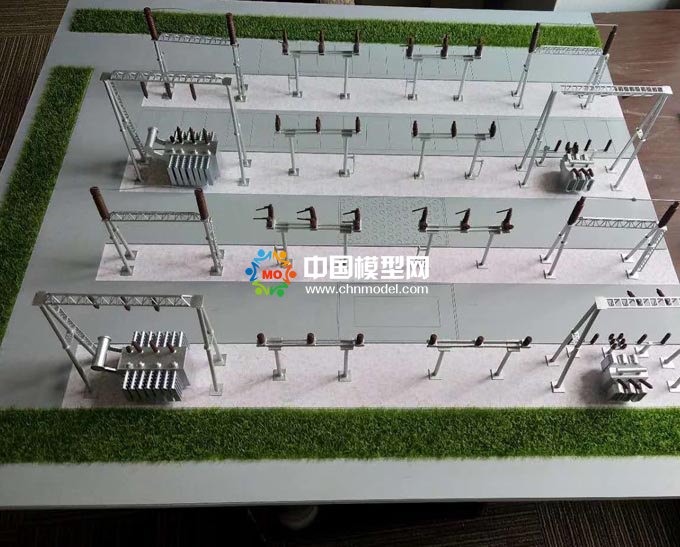小型变电站沙盘模型