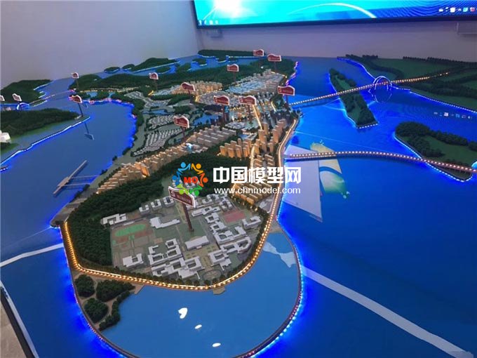 党群服务中心沙盘模型