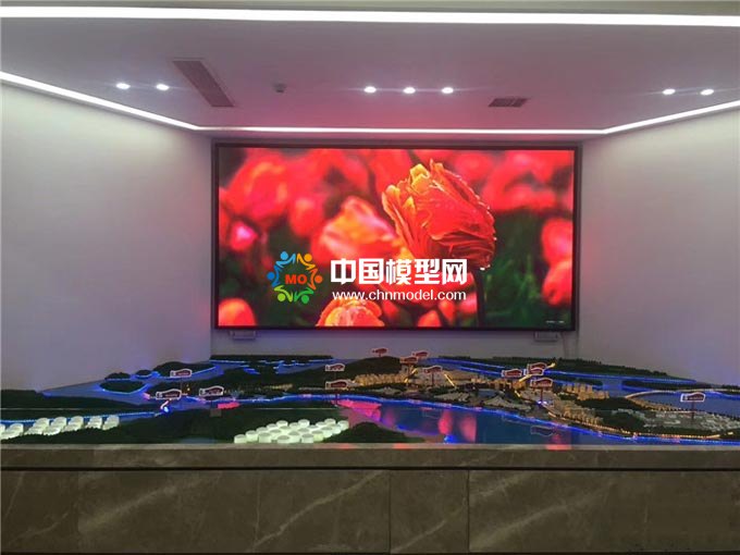 党群服务中心沙盘模型
