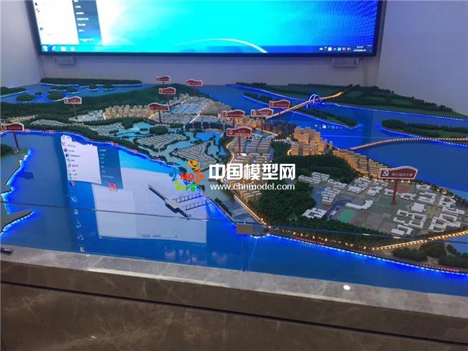 党群服务中心沙盘模型