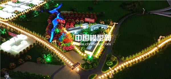 现代农业示范基地沙盘模型