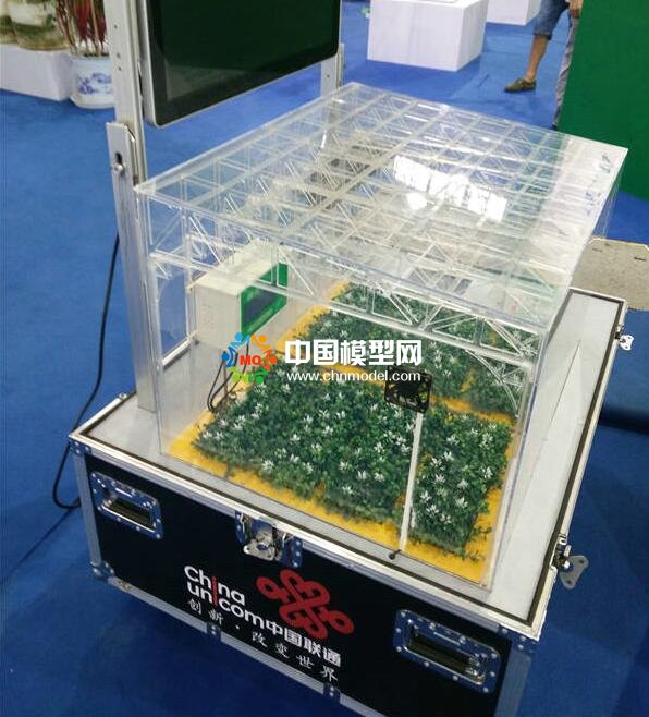 联通智慧农业展示沙盘模型