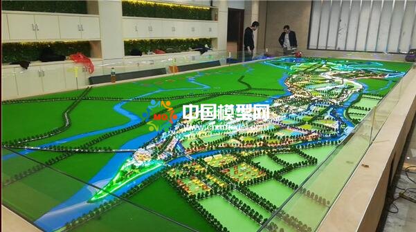 城乡一体化规划沙盘模型