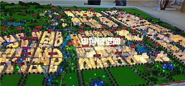 中医药科创城沙盘模型
