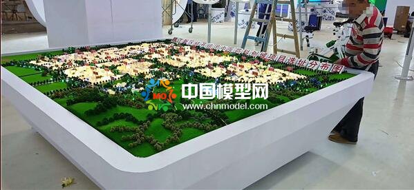 中医药科创城沙盘模型