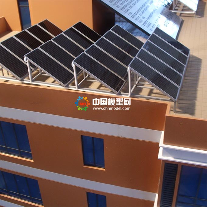 太阳能光伏屋顶发电沙盘模型