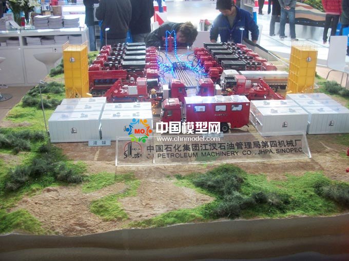 石油工程装备沙盘模型