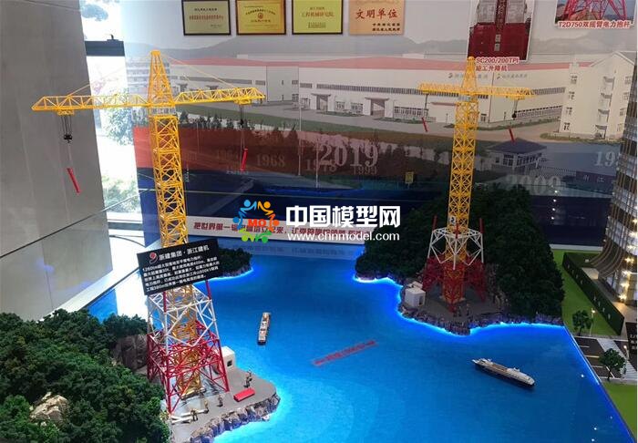 塔吊模型，建机模型