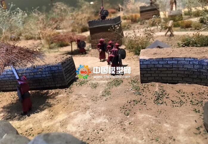抗倭微缩场景沙盘模型