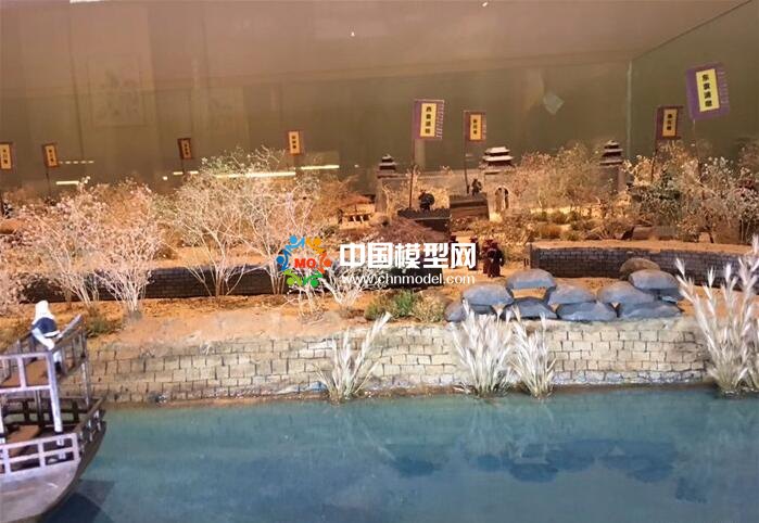 抗倭微缩场景沙盘模型