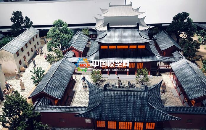 县前街复原模型