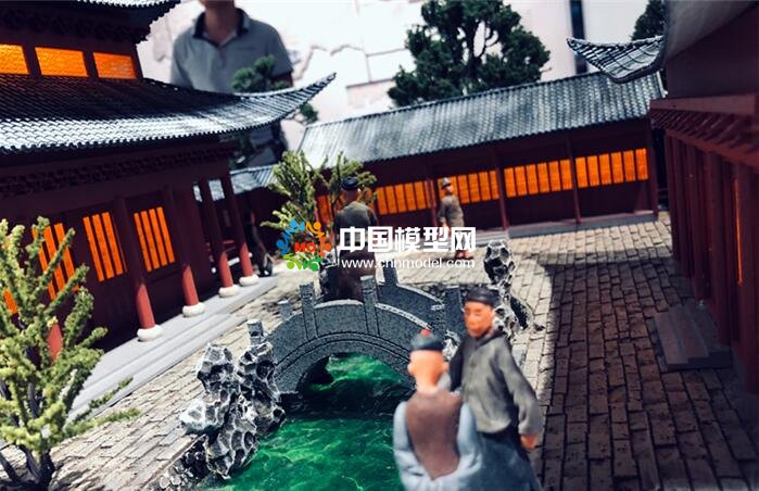 县前街复原模型