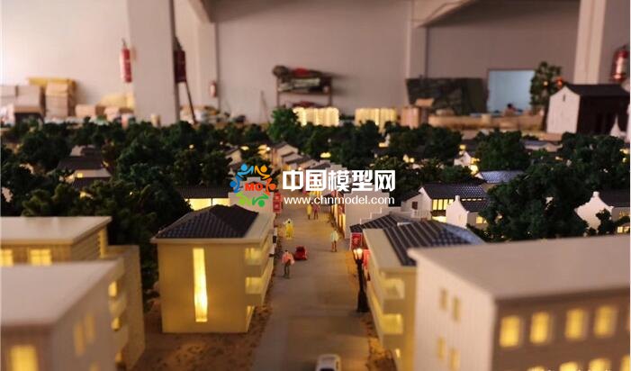 老街沙盘模型，复原模型