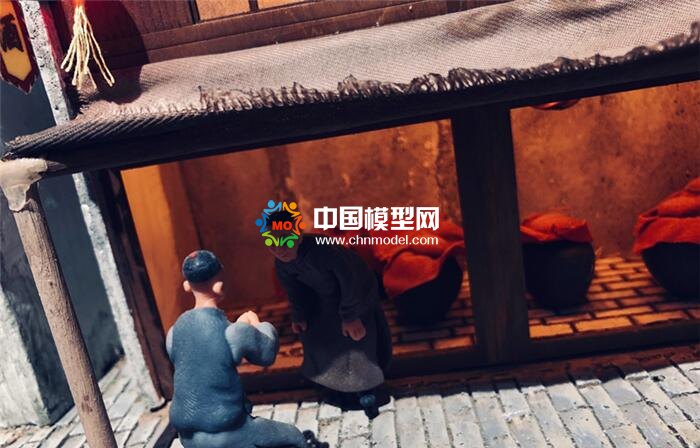县前街复原模型
