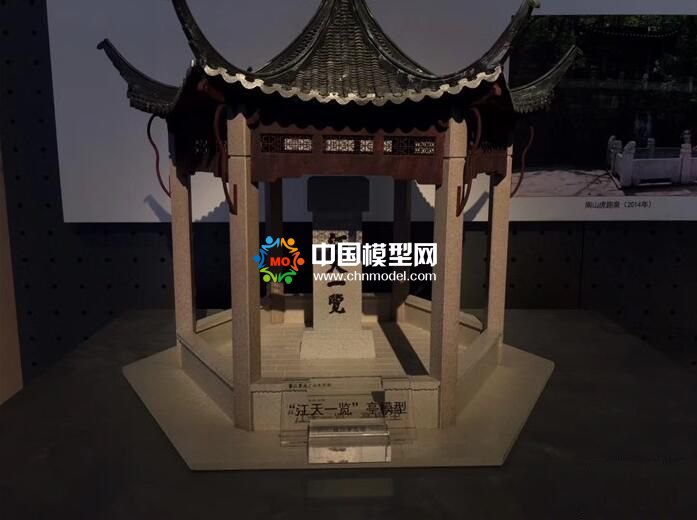 江天一览亭模型