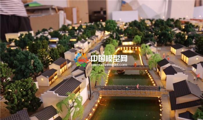 老街沙盘模型，复原模型
