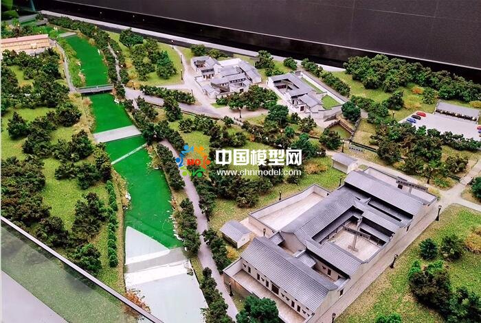 旅游服务中心沙盘模型