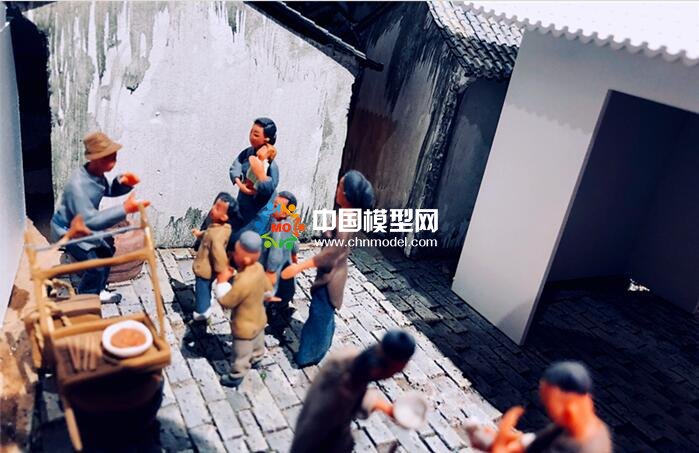 县前街复原模型