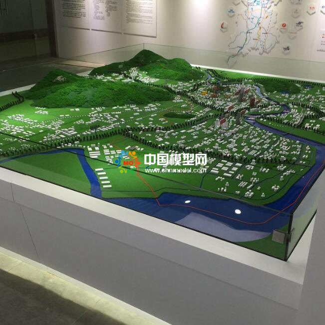 电子商务园区规划沙盘模型