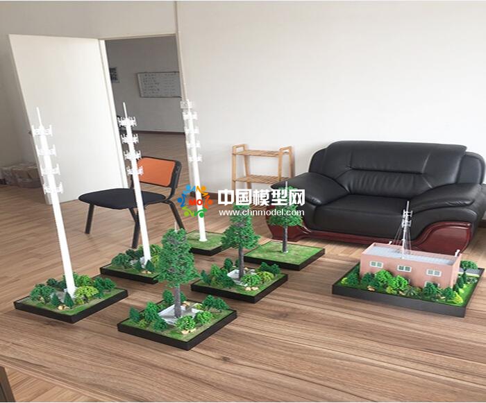 信号塔模型，基站模型，5G发射塔模型