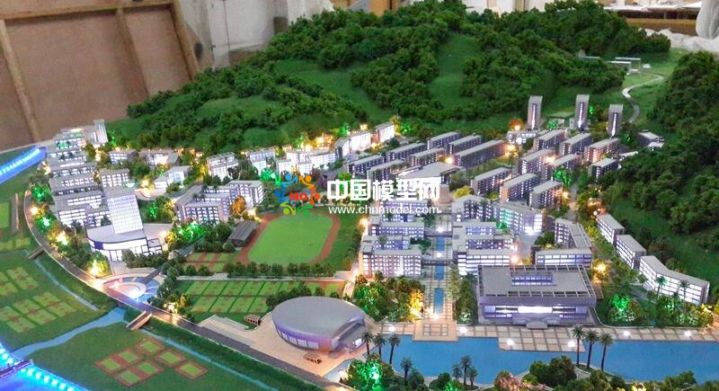 海峡职业技术学院沙盘模型