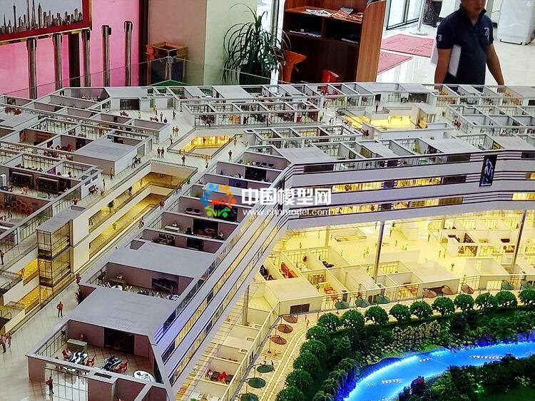 汇金商业广场沙盘模型