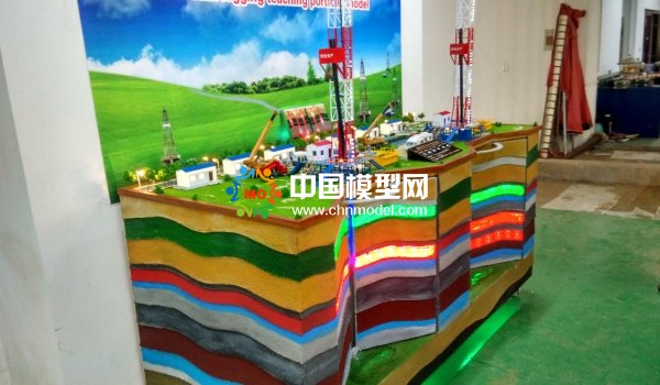 铀矿测井教学组合模型