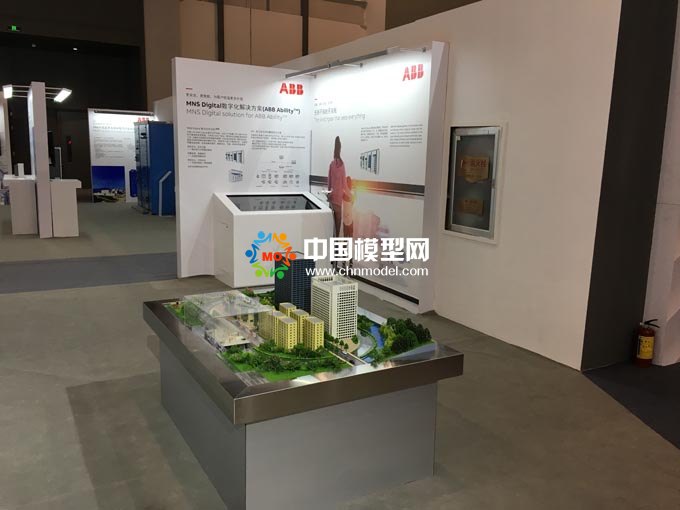 ABB数字化解决方案沙盘模型