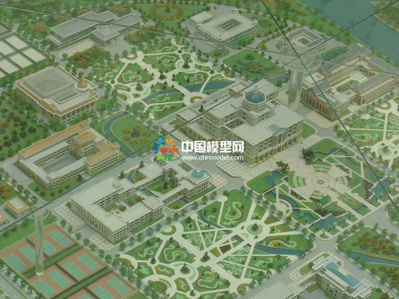 外国语大学沙盘模型
