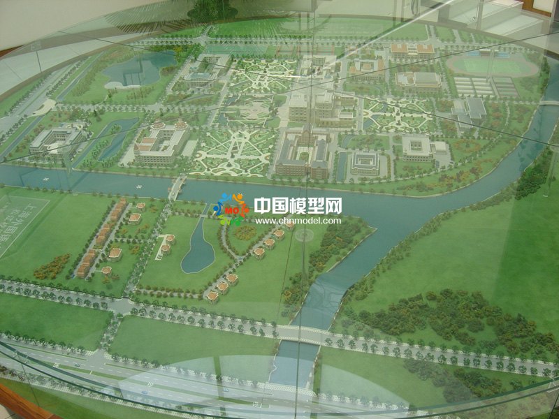 外国语大学沙盘模型