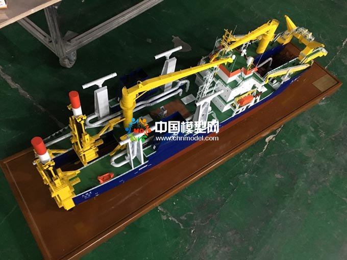 绞吸式挖泥船模型