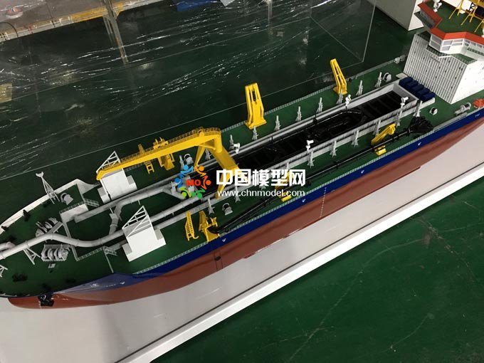 绞吸式挖泥船模型