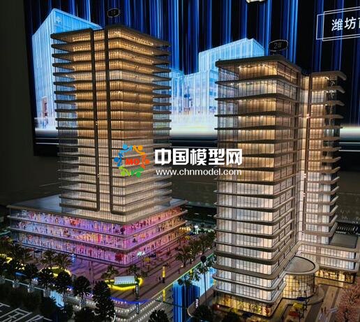 楼盘建筑模型灯光效果与电路制作技术